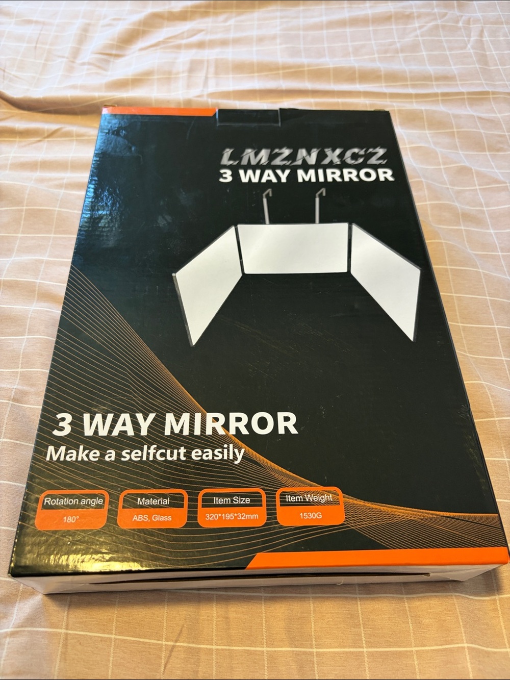 3-Way Makeup Mirror - White